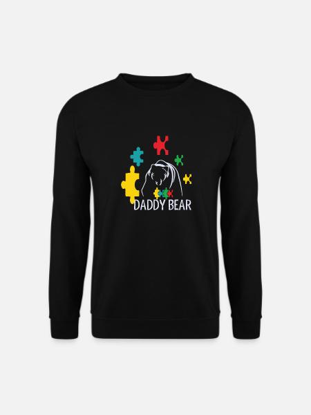 Daddy Bear - Unisex Sweatshirt - black