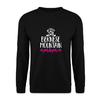 Bernese Mountain Dog - Unisex Sweatshirt - black - Front - Alina (178cm) & Michal (187cm)