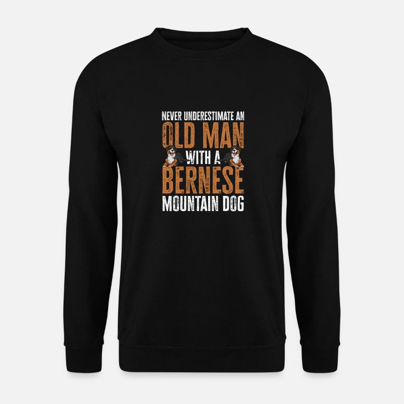 Bouvier bernois - Sweat-shirt Unisexe - noir