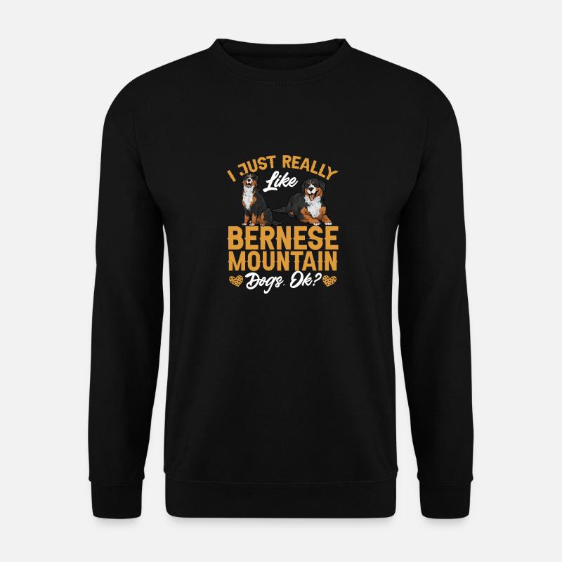 Bernese Mountain Dog - Unisex Sweatshirt - black