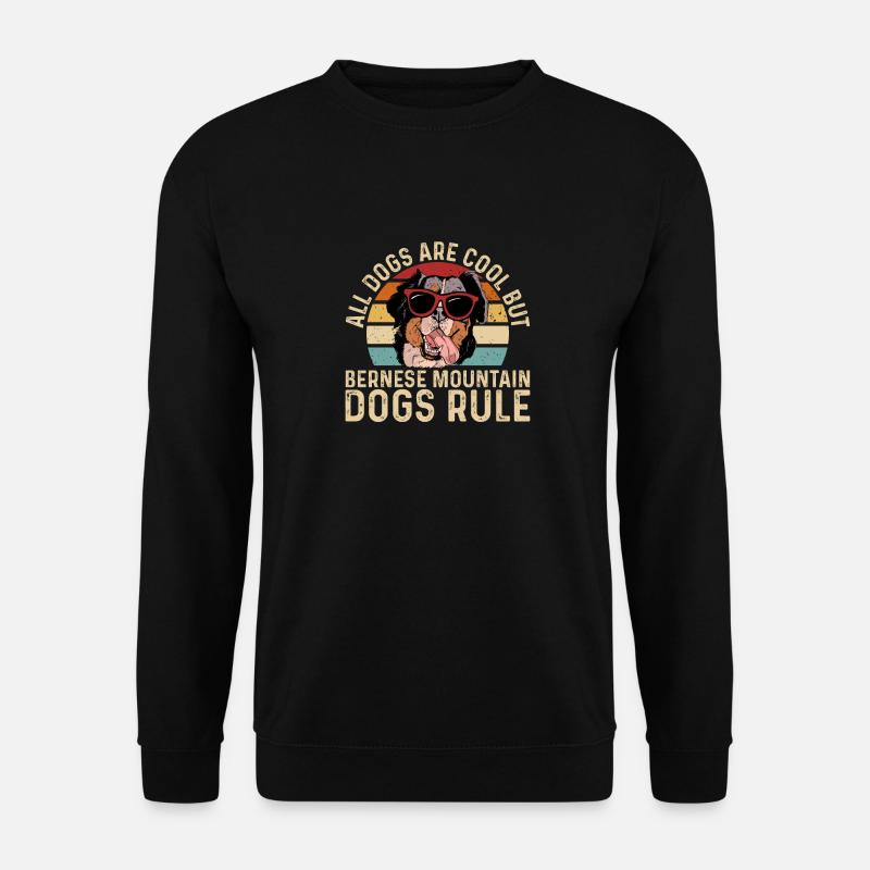 Bernese Mountain Dog - Unisex Sweatshirt - black