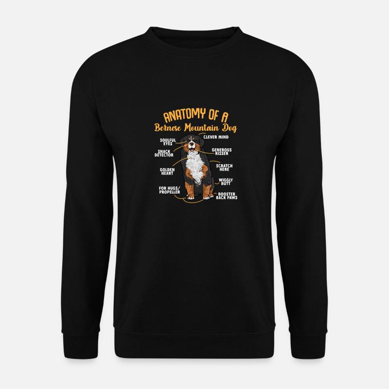 Bernese Mountain Dog - Unisex Sweatshirt - black