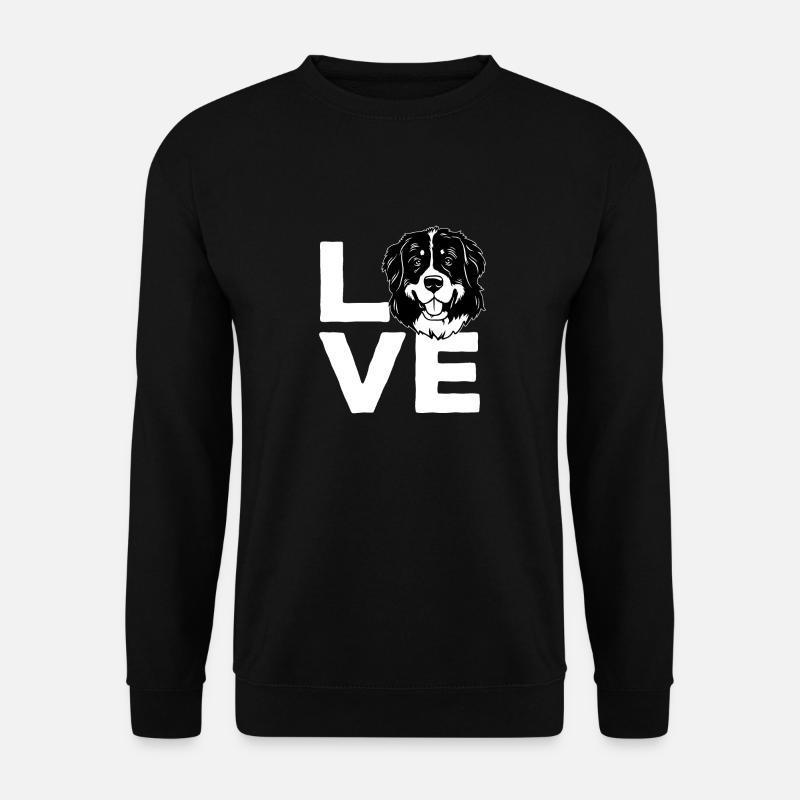 Bouvier bernois - Sweat-shirt Unisexe - noir