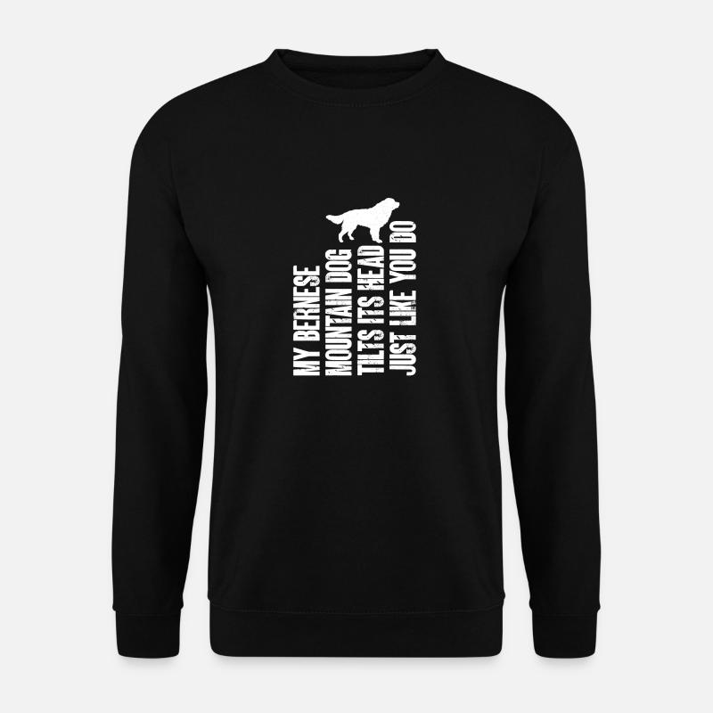 Bouvier bernois - Sweat-shirt Unisexe - noir