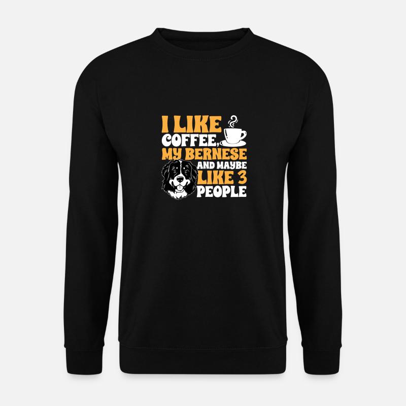 Bernese Mountain Dog - Unisex Sweatshirt - black