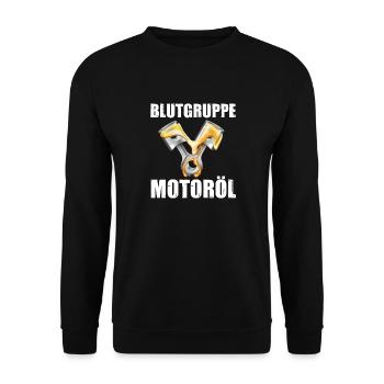 Auto Mechaniker KFZ Mechatroniker Tuner Schrauber - Unisex Pullover - Schwarz - Vorne - Alina (178cm) & Michal (187cm)