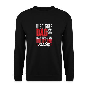 Discgolf Disc Golf Frisbee - Unisex Pullover - Schwarz - Vorne - Alina (178cm) & Michal (187cm)