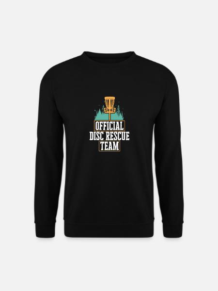 Discgolf Disc Golf Frisbee - Unisex Sweatshirt - black