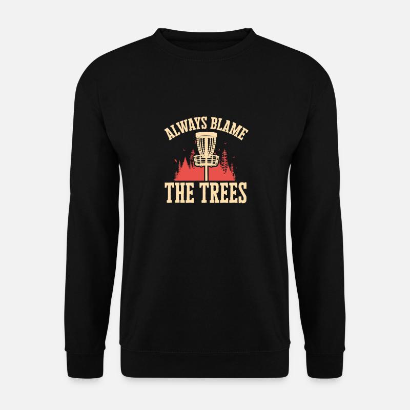 Discgolf Disc Golf Frisbee - Unisex Pullover - Schwarz