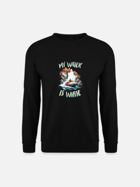 River Rafting - Unisex Sweatshirt - black