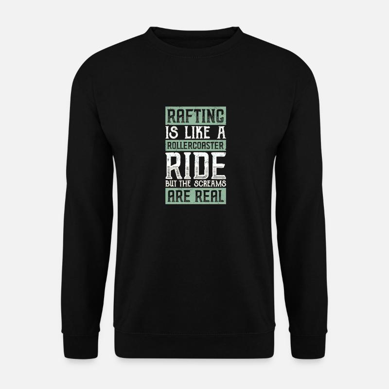 River Rafting - Unisex Sweatshirt - black