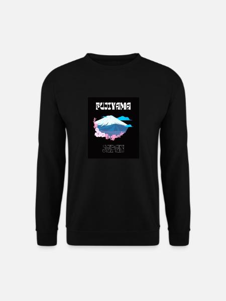 Fujiyama - Unisex Pullover - Schwarz
