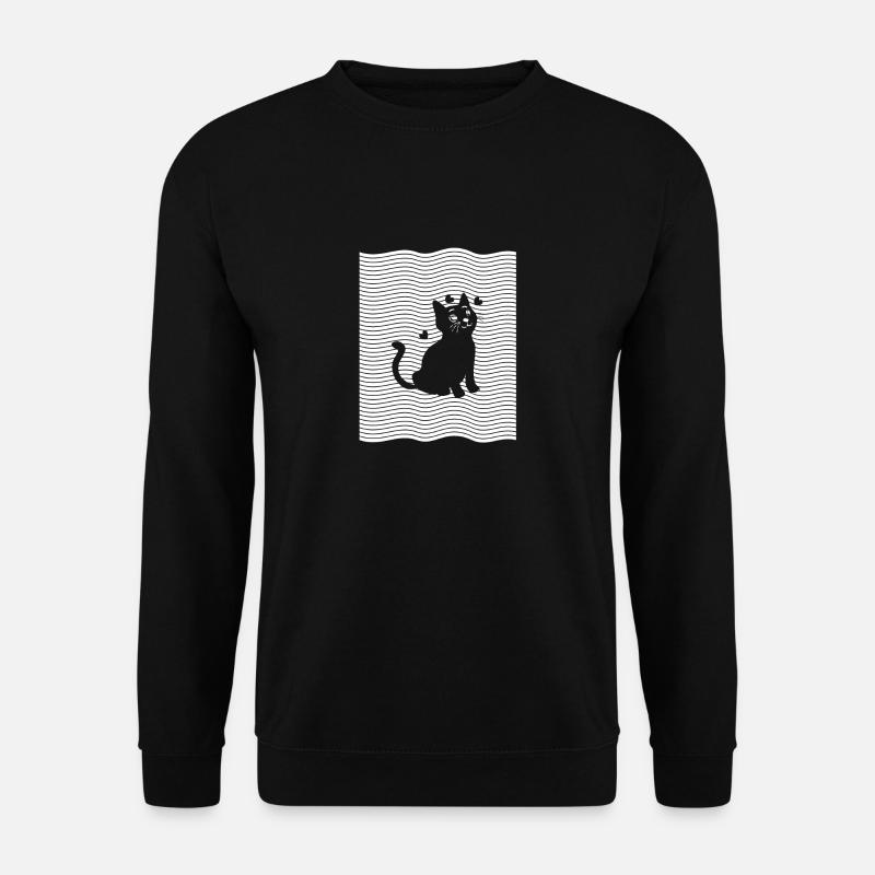 CHATON - Sweat-shirt Unisexe - noir