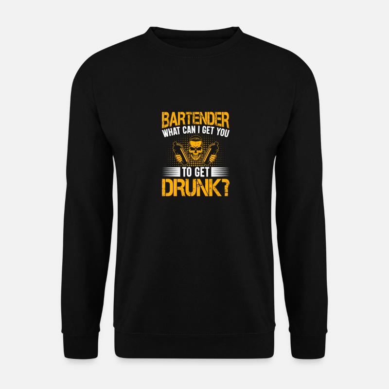 Kellnerin Barkeeper Kellner Barkeeper - Unisex Pullover - Schwarz