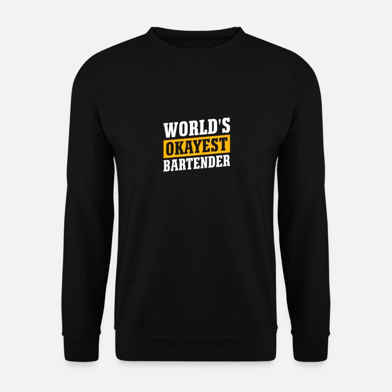 Waitress Bartender Waiter Server - Unisex Sweatshirt - black