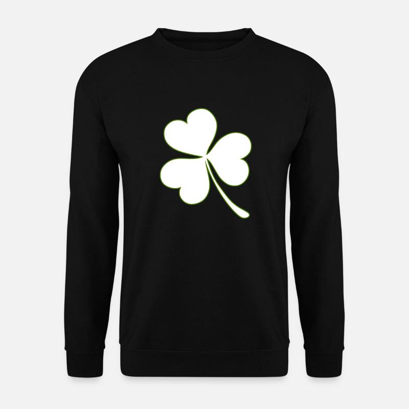 Cloverleaf - Unisex Sweatshirt - black