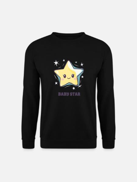 Baby star - Unisex Sweatshirt - black