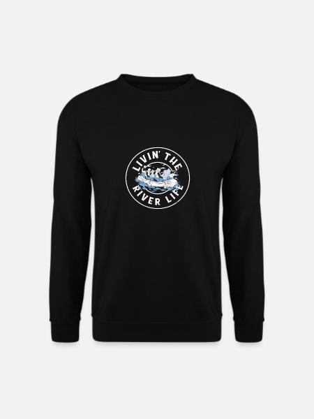 River Rafting - Unisex Sweatshirt - black
