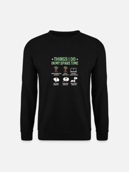 Genealogy Genealogy Genealogist - Unisex Sweatshirt - black