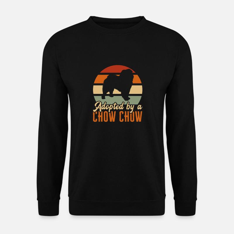 Chow Chow Hund - Unisex Pullover - Schwarz