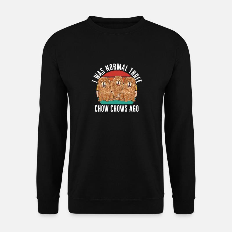 Chow Chow Chien - Sweat-shirt Unisexe - noir