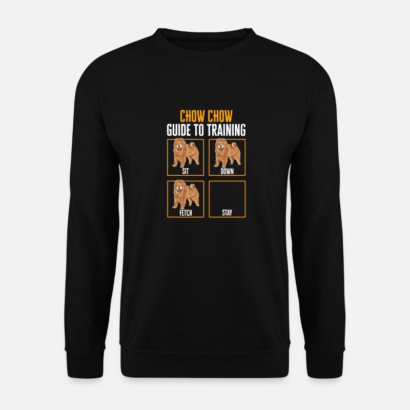 Chow Chow Dog - Unisex Sweatshirt - black