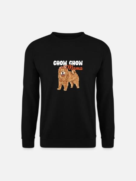 Chow Chow Hund - Unisex Pullover - Schwarz