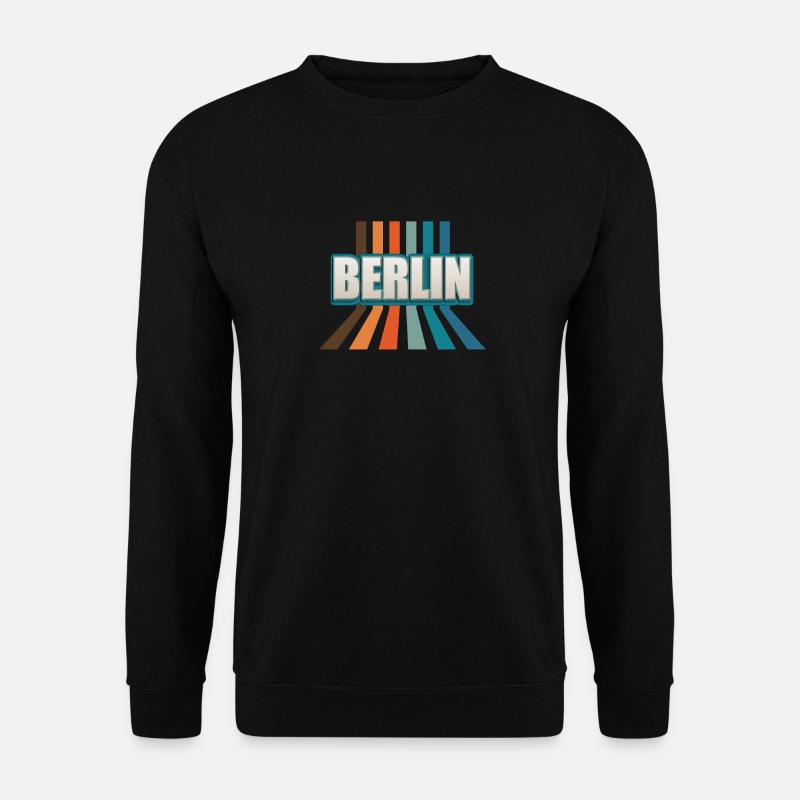 Berlin Berlinerin Berliner Stadt Berlin - Unisex Pullover - Schwarz