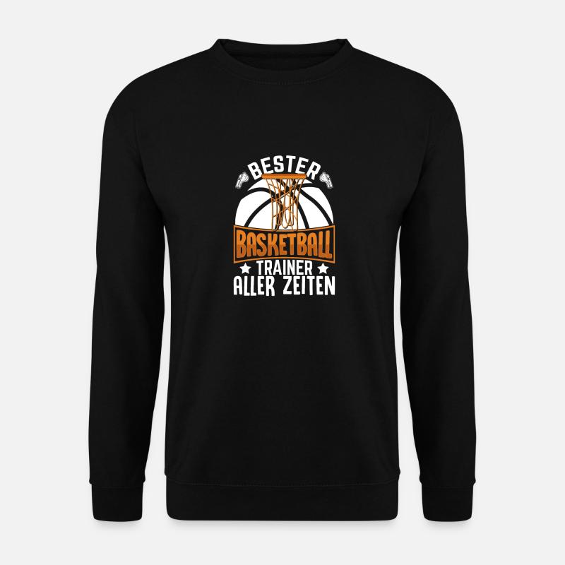 Bester Basketball Trainer aller Zeiten - Unisex Pullover - Schwarz