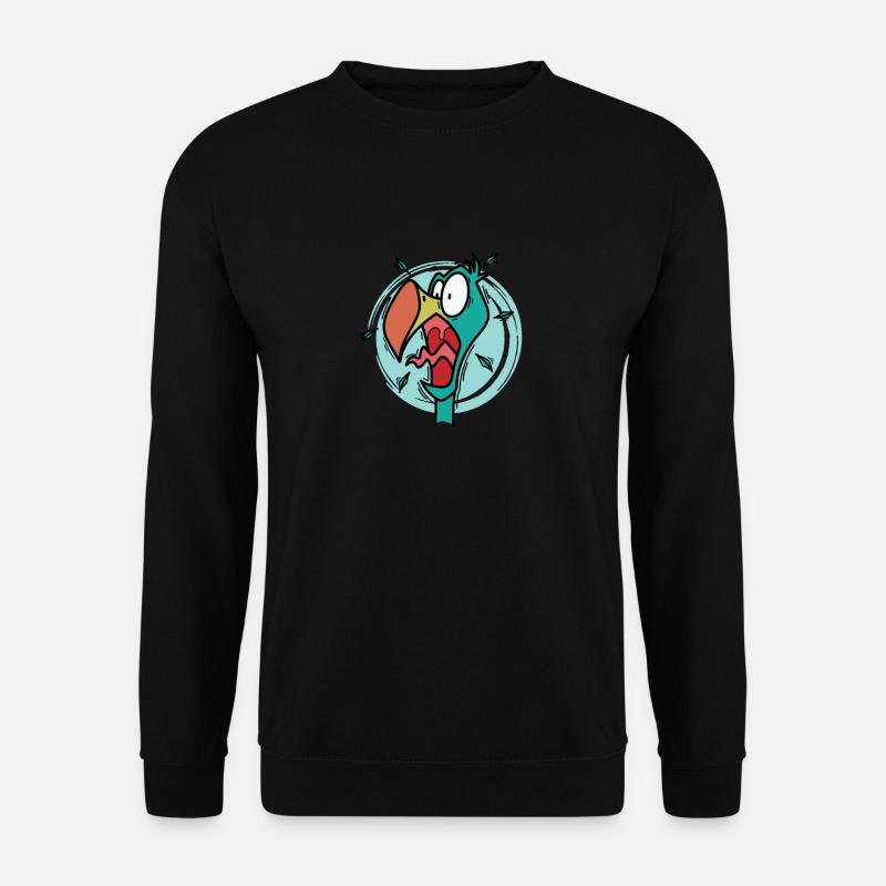 crazy dodo bird from Mauritius - Unisex Sweatshirt - black