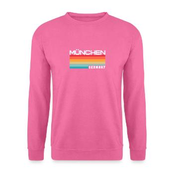 Münchnerin Münchner München - Unisex Pullover - Pink - Vorne