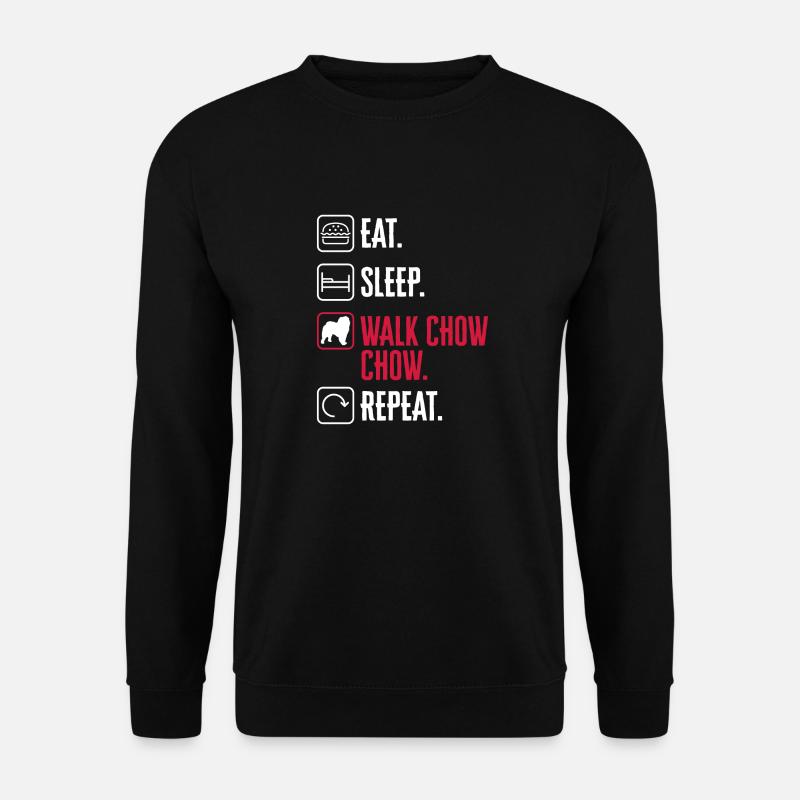 Chow Chow Dog - Unisex Sweatshirt - black