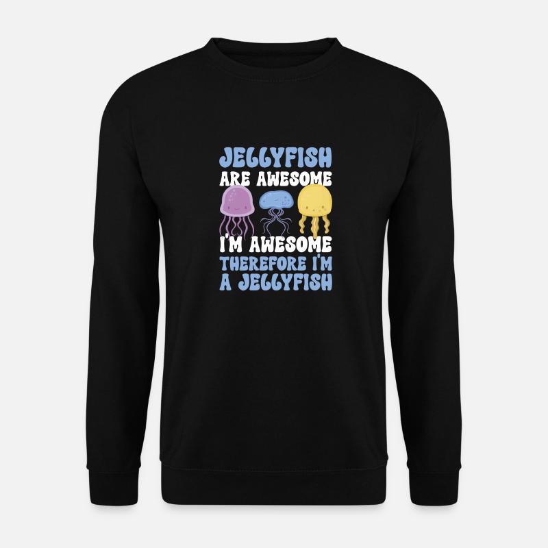 Méduses Plongée marine Méduses - Sweat-shirt Unisexe - noir