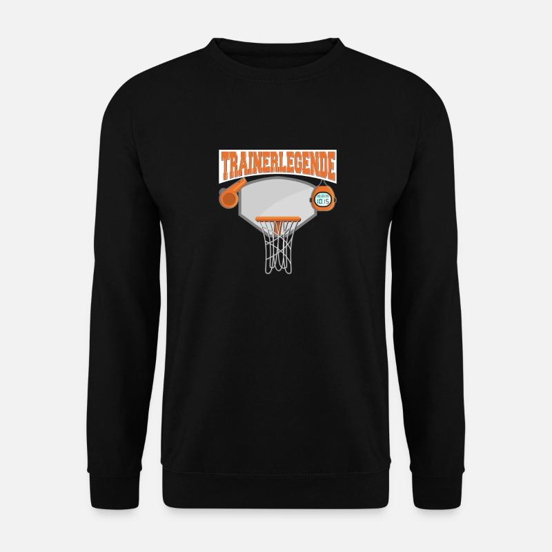 Trainerlegende Basketball - Unisex Pullover - Schwarz