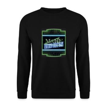 Idée cadeau drôle dictons drôles cadeaux d’anniversaire - Sweat-shirt Unisexe - noir - Devant - Alina (178cm) & Michal (187cm)