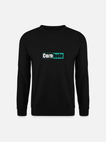 Cornhole Spiel Freizeit Hobby - Unisex Pullover - Schwarz