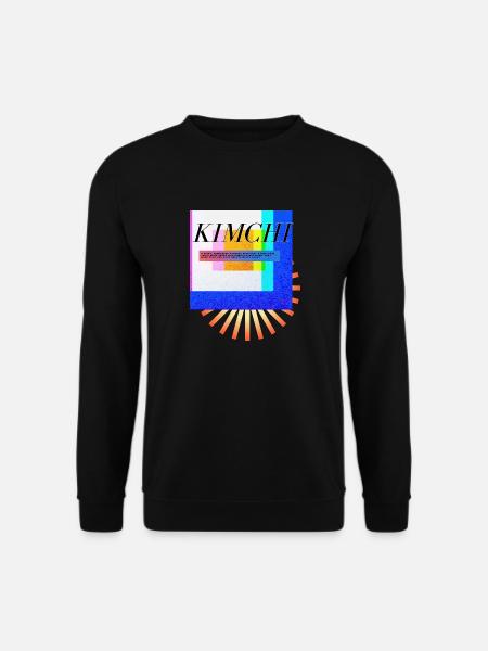 kimchi definition Koreanisch Spruch Englisch - Unisex Pullover - Schwarz