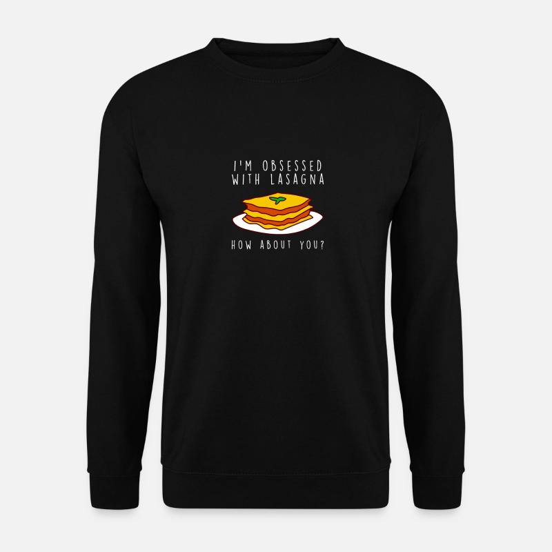 Funny Pasta Noodle Lover - Unisex Sweatshirt - black