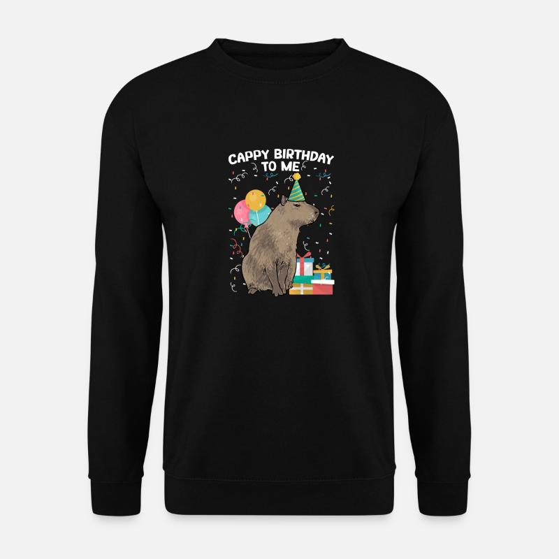 Rongeur Capybara - Sweat-shirt Unisexe - noir