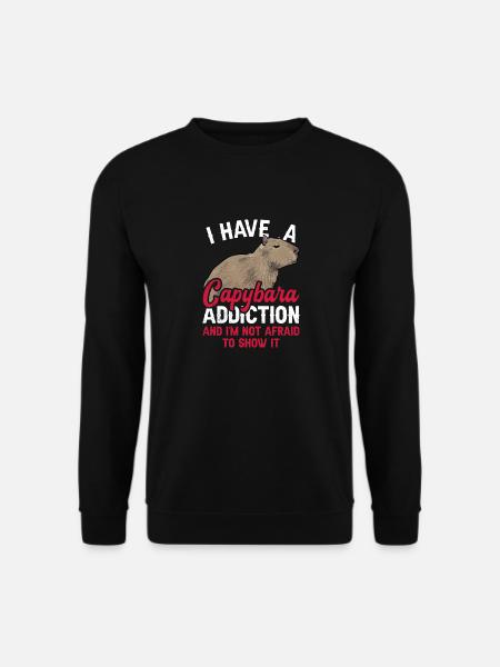 Rongeur Capybara - Sweat-shirt Unisexe - noir