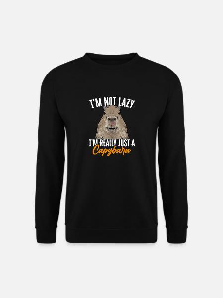 Capybara rodent - Unisex Sweatshirt - black