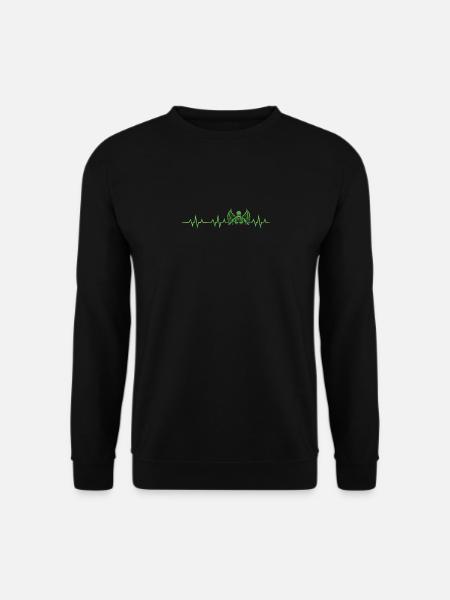Cthulhu Heartbeat, Cosmic Horror - Unisex Pullover - Schwarz