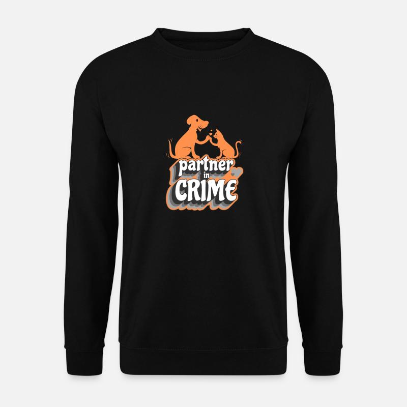 Partner in Crime - Unisex Pullover - Schwarz