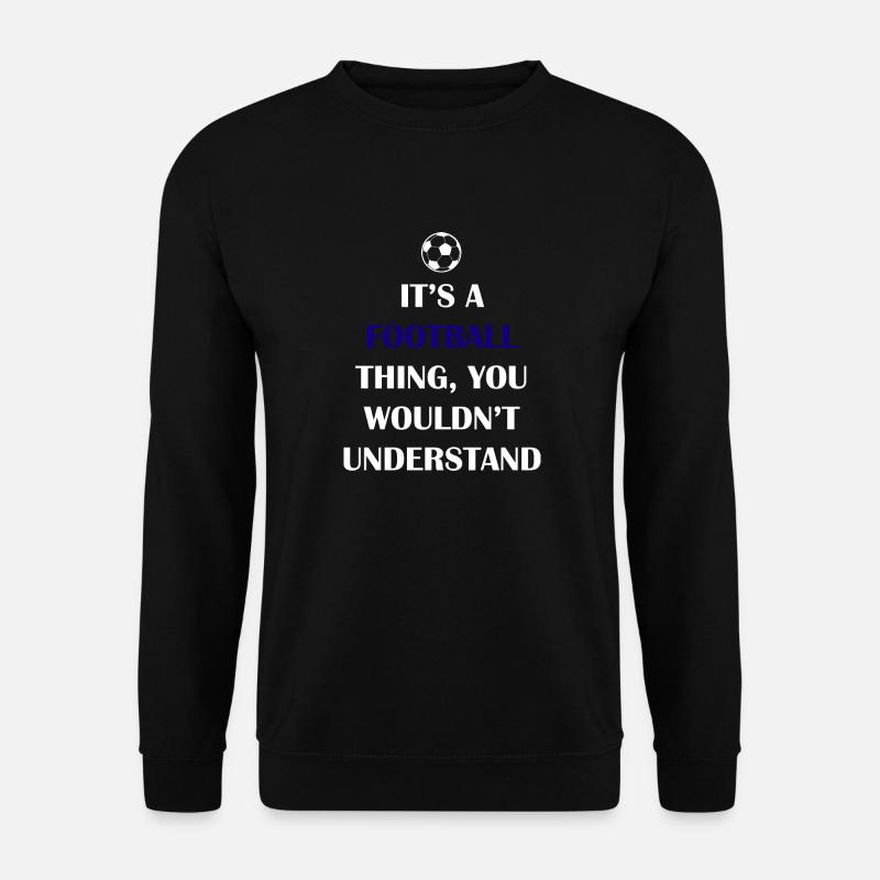Fußball Soccer - Unisex Sweatshirt - black