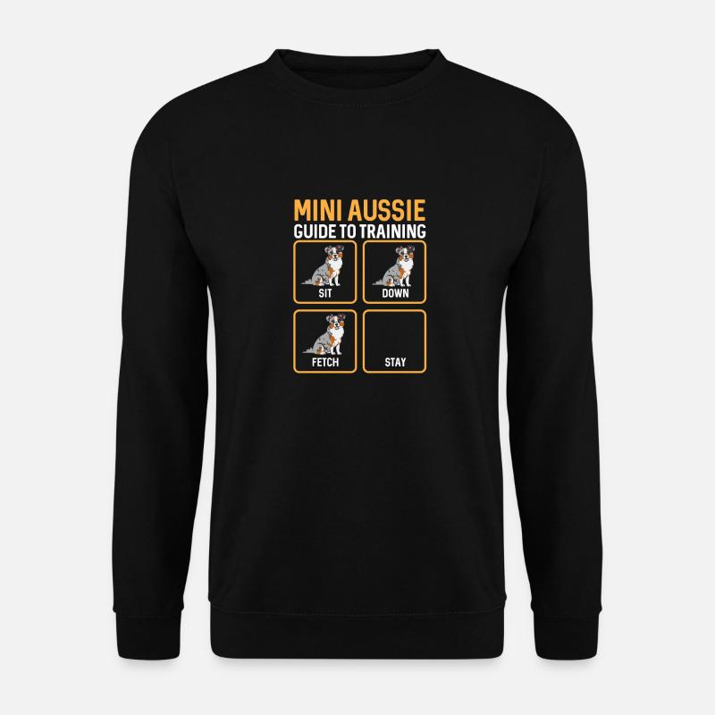Miniature Australian Shepherd - Unisex Sweatshirt - black