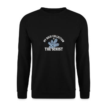 My rock collection is the - Unisex Sweatshirt - black - Front - Alina (178cm) & Michal (187cm)
