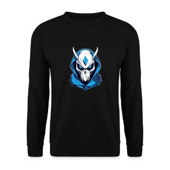 cool Gamer - Unisex Pullover - Schwarz - Vorne - Alina (178cm) & Michal (187cm)