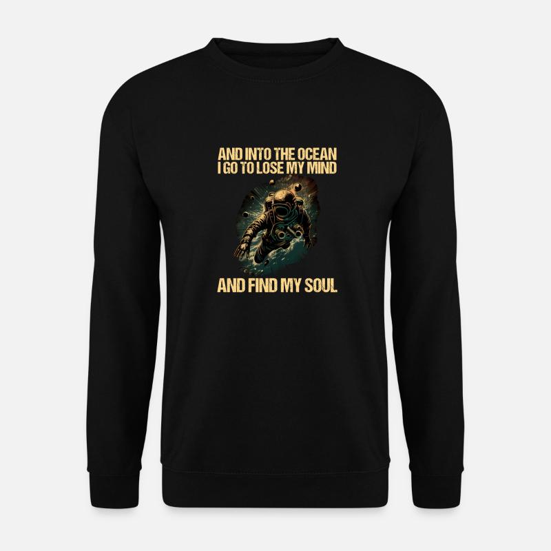 Plongeur plongeur plongeur - Sweat-shirt Unisexe - noir