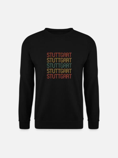 Stuttgartererin Stuttgarterer Stuttgarter - Unisex Pullover - Schwarz