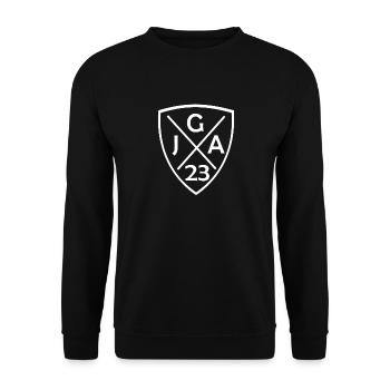 JGA Junggesellenabschied 2023 - Unisex Pullover - Schwarz - Vorne - Alina (178cm) & Michal (187cm)